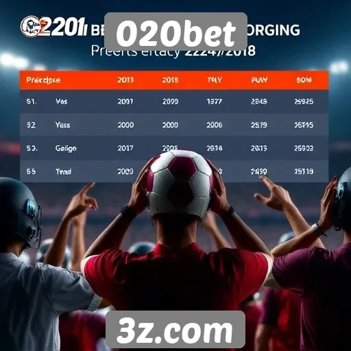 Tendências de apostas esportivas no 020bet